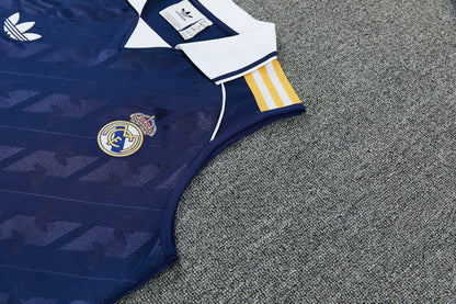 REAL MADRID KIT ALLENAMENTO BLU maglia e pantaloncino