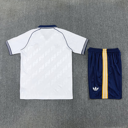 REAL MADRID KIT ALLENAMENTO BIANCO maglia e pantaloncino