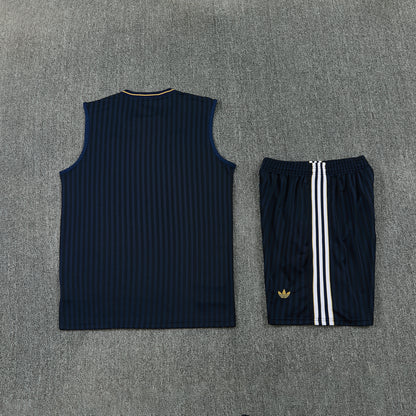 JUVENTUS KIT ALLENAMENTO Terrace Icons NERO ORO maglia e pantaloncino