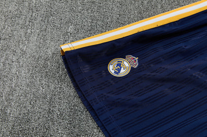 REAL MADRID KIT ALLENAMENTO BLU maglia e pantaloncino