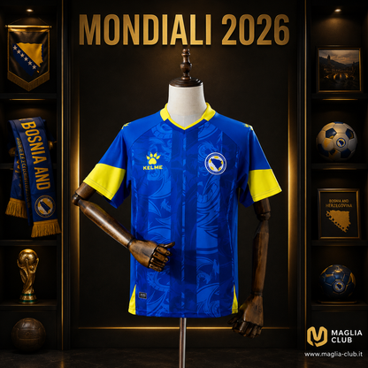 BOSNIA PRIMA MAGLIA HOME CASA MONDIALI 26