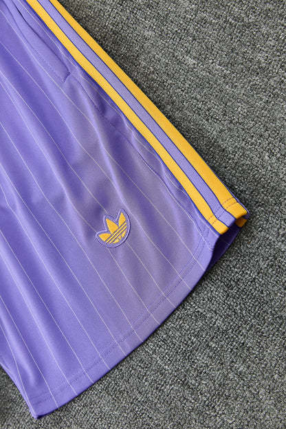 MANCHETER UNITED KIT ALLENAMENTO Viola maglia e pantaloncino