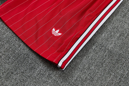 MANCHETER UNITED KIT ALLENAMENTO Retrò Rosso maglia e pantaloncino