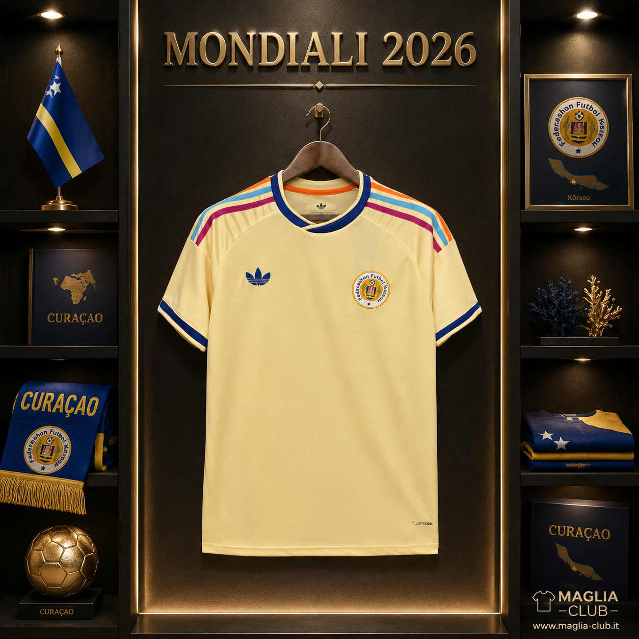 CURACAO PRIMA MAGLIA HOME CASA MONDIALI 26
