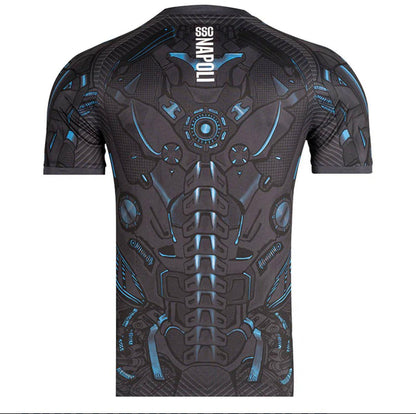 NAPOLI MAGLIA ALLENAMENTO CYBORG NERO 2025 / 2026