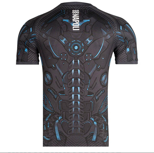 NAPOLI MAGLIA ALLENAMENTO CYBORG NERO 2025 / 2026