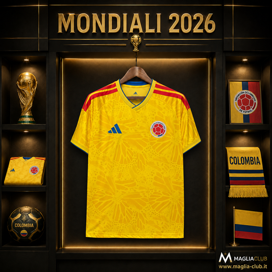 COLOMBIA PRIMA MAGLIA HOME CASA MONDIALI 26