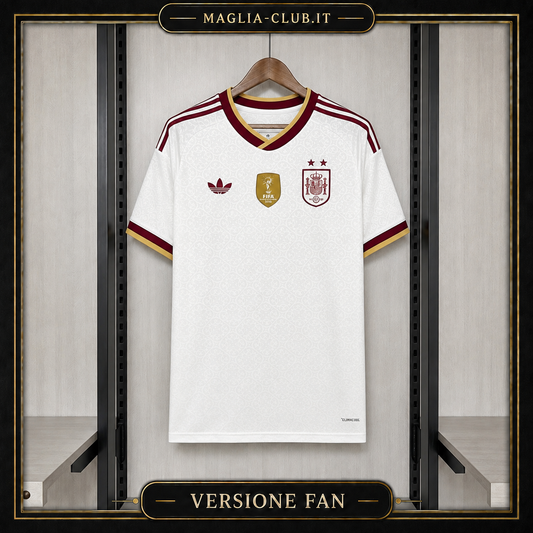 SPAGNA SECONDA MAGLIA HOME CASA CAMPIONI SECONDA STELLA MONDIALI 26