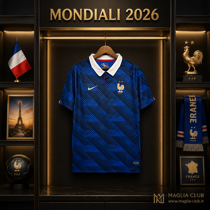 FRANCIA PRIMA MAGLIA HOME CASA MONDIALI 26