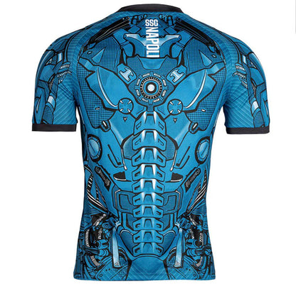 NAPOLI MAGLIA ALLENAMENTO CYBORG BLU 2025 / 2026