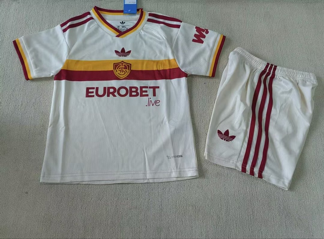 ROMA KIT BIMBO SECONDA MAGLIA AWAY TRASFERTA 26 / 27
