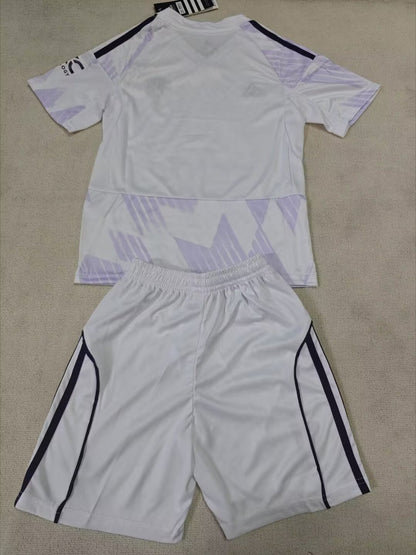 MANCHESTER UNITED KIT BIMBO SECONDA AWAY TRASFERTA MAGLIA 25 / 26