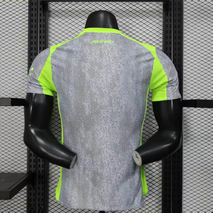 MANCHESTER CITY MAGLIA AWAY RAIN PIOGGIA GIALLO GRIGIO 25 / 26