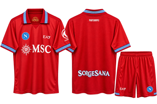 NAPOLI KIT BIMBO TERZA MAGLIA THIRD TRASFERTA 26 / 27
