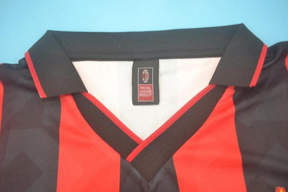 MAGLIA BARESI 6 MILAN VINTAGE STAGIONE 93 94 MOTTA