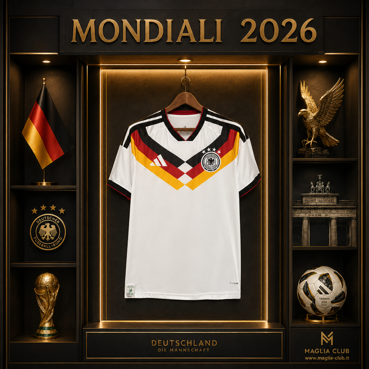 GERMANIA PRIMA MAGLIA HOME CASA MONDIALI 26