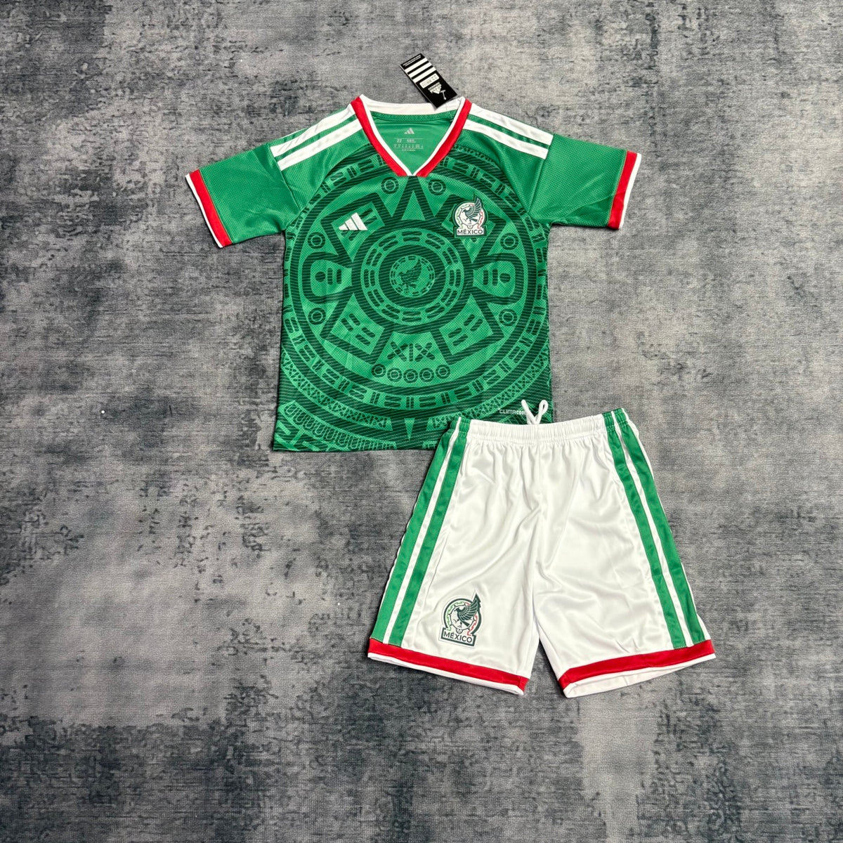 MESSICO KIT BIMBO PRIMA MAGLIA HOME CASA MONDIALI 26