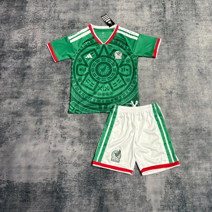 MESSICO KIT BIMBO PRIMA MAGLIA HOME CASA MONDIALI 26