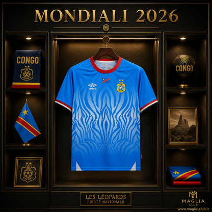 RD CONGO PRIMA MAGLIA HOME CASA MONDIALI 26