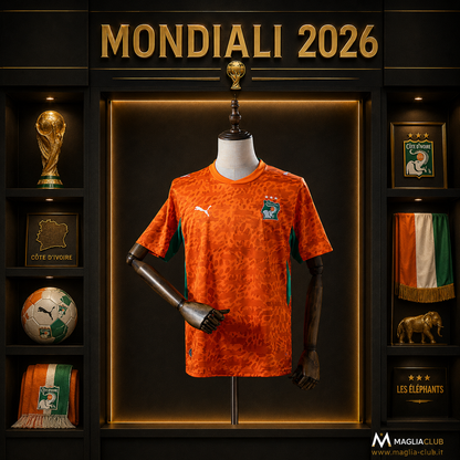 COSTA D'AVORIO PRIMA MAGLIA HOME CASA MONDIALI 26