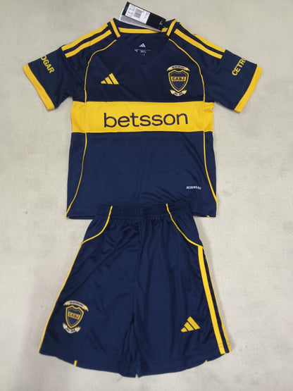 BOCA JUNIORS KIT BIMBO PRIMA MAGLIA HOME CASA 25 / 26