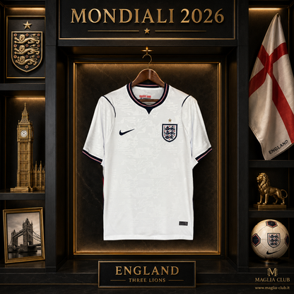 INGHILTERRA PRIMA MAGLIA HOME CASA MONDIALI 26