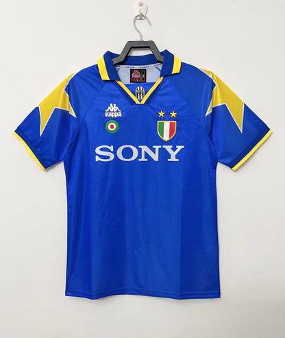 JUVENTUS VINTAGE STAGIONE 95/96 BLU STELLE GIALLE