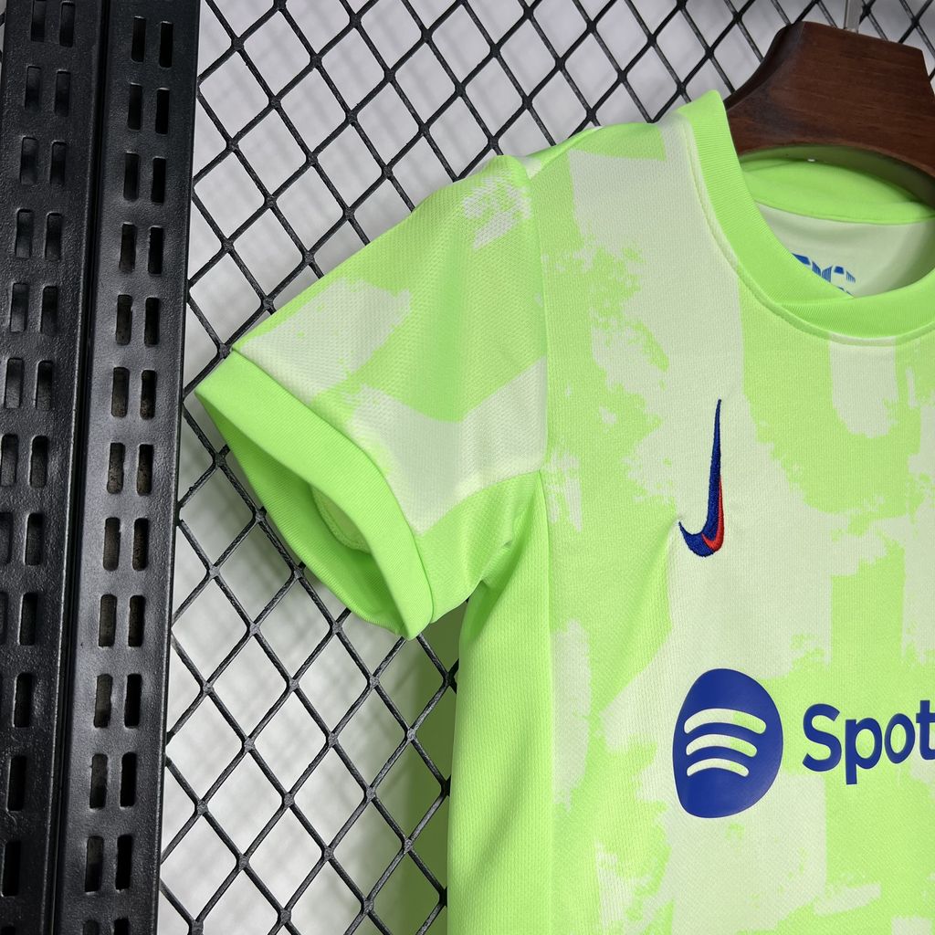 BARCELLONA KIT BIMBO AWAY SECONDA MAGLIA TRASFERTA 24 / 25