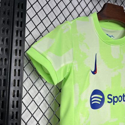 BARCELLONA KIT BIMBO AWAY SECONDA MAGLIA TRASFERTA 24 / 25