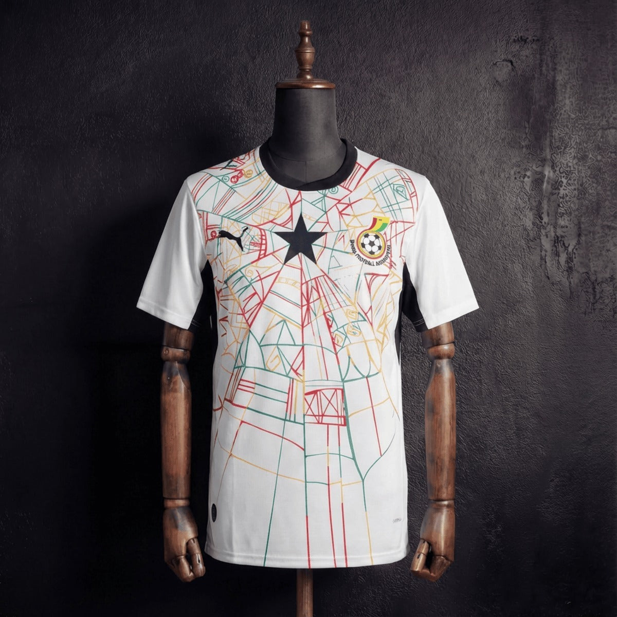GHANA PRIMA MAGLIA HOME CASA MONDIALI 26