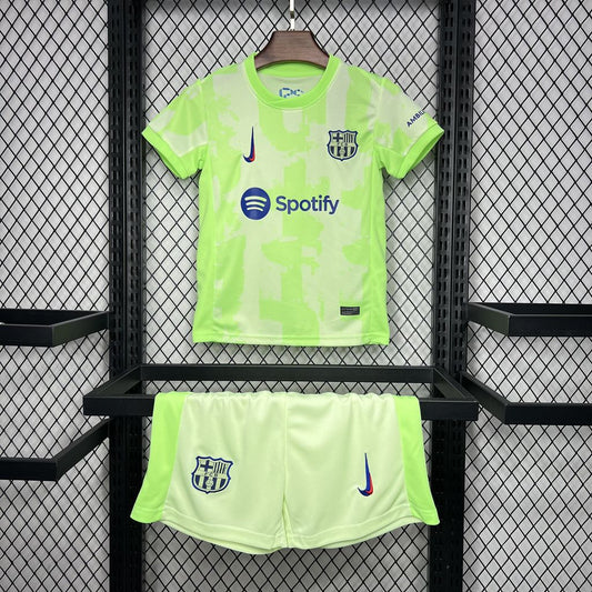 BARCELLONA KIT BIMBO AWAY SECONDA MAGLIA TRASFERTA 24 / 25