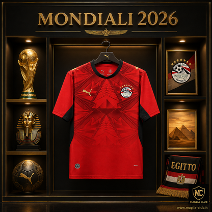 EGITTO PRIMA MAGLIA HOME CASA MONDIALI 26