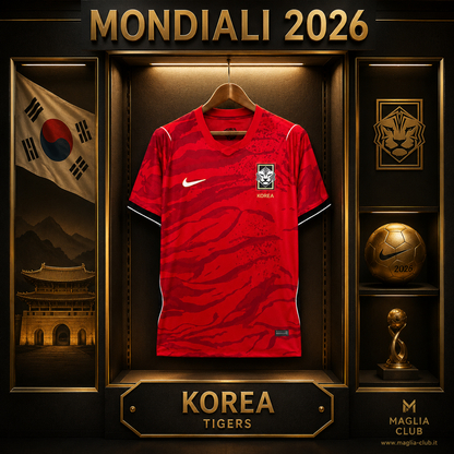 COREA DEL SUD PRIMA MAGLIA HOME CASA MONDIALI 26