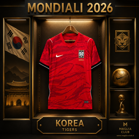 COREA DEL SUD PRIMA MAGLIA HOME CASA MONDIALI 26