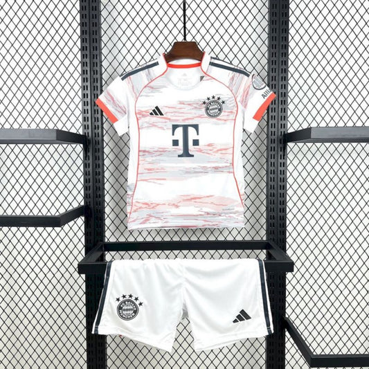 BAYERN MONACO KIT BIMBO DIVISA SECONDA MAGLIA AWAY TRASFERTA 25 / 26