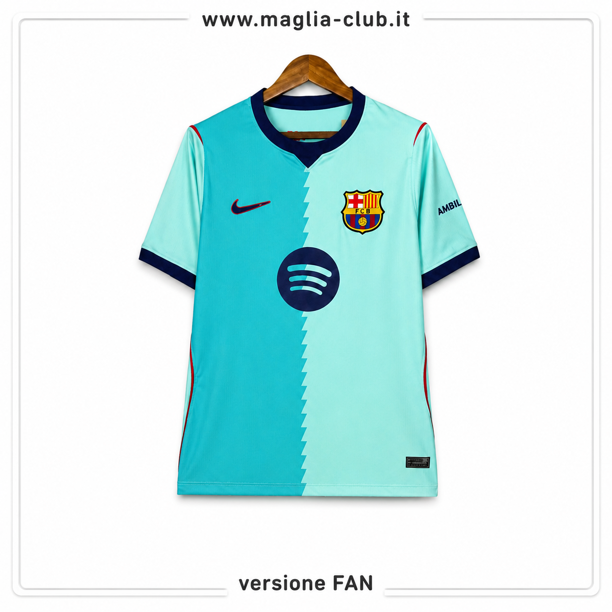 BARCELLONA TERZA MAGLIA THIRD TRASFERTA 26 / 27