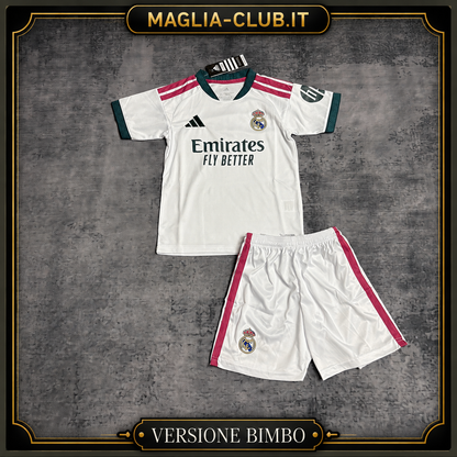 REAL MADRID KIT BIMBO PRIMA MAGLIA HOME CASA 26 / 27