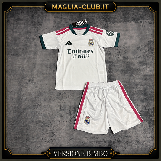 REAL MADRID KIT BIMBO PRIMA MAGLIA HOME CASA 26 / 27