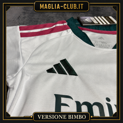 REAL MADRID KIT BIMBO PRIMA MAGLIA HOME CASA 26 / 27