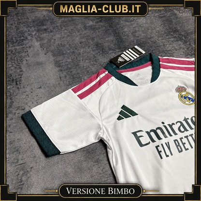 REAL MADRID KIT BIMBO PRIMA MAGLIA HOME CASA 26 / 27