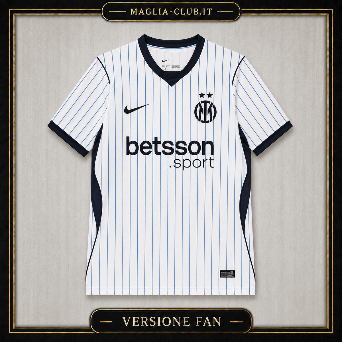 INTER SECONDA MAGLIA AWAY TRASFERTA 26 / 27