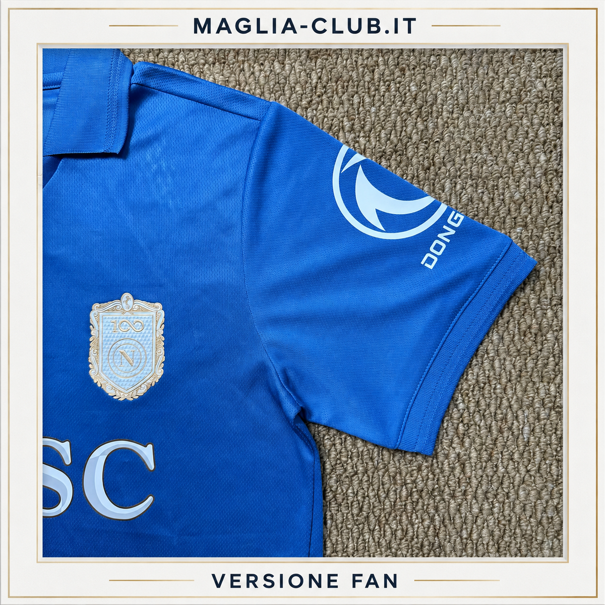 NAPOLI PRIMA MAGLIA HOME  CASA 26 / 27 CENTENARIO