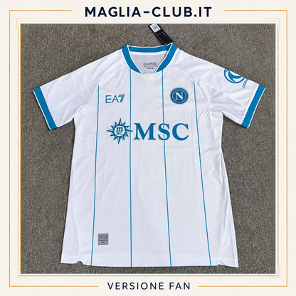 NAPOLI SECONDA MAGLIA AWAY TRASFERTA 26 / 27 CENTENARIO