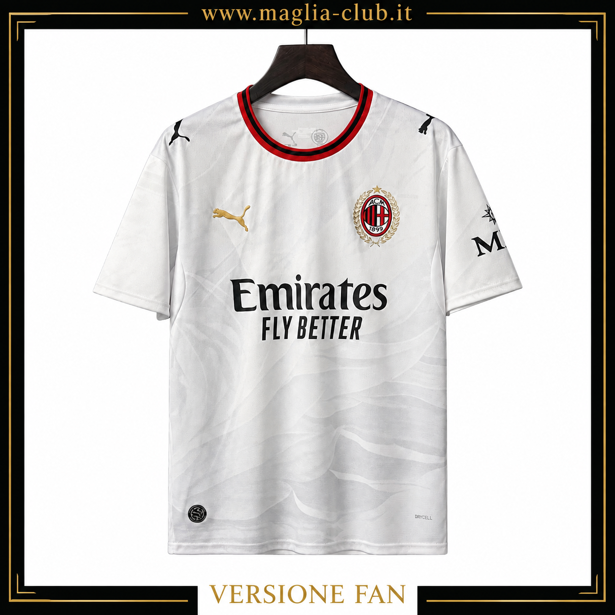 MILAN SECONDA MAGLIA AWAY TRASFERTA 26 / 27