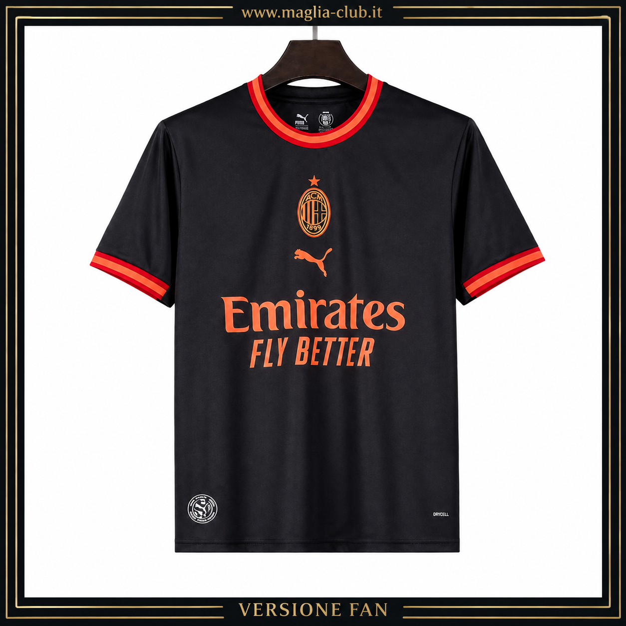 MILAN TERZA MAGLIA THIRD TRASFERTA 26 / 27