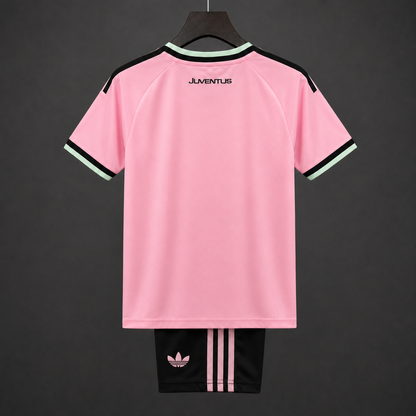 JUVENTUS KIT BIMBO PINK ROSA AWAY FUORI CASA 26 / 27