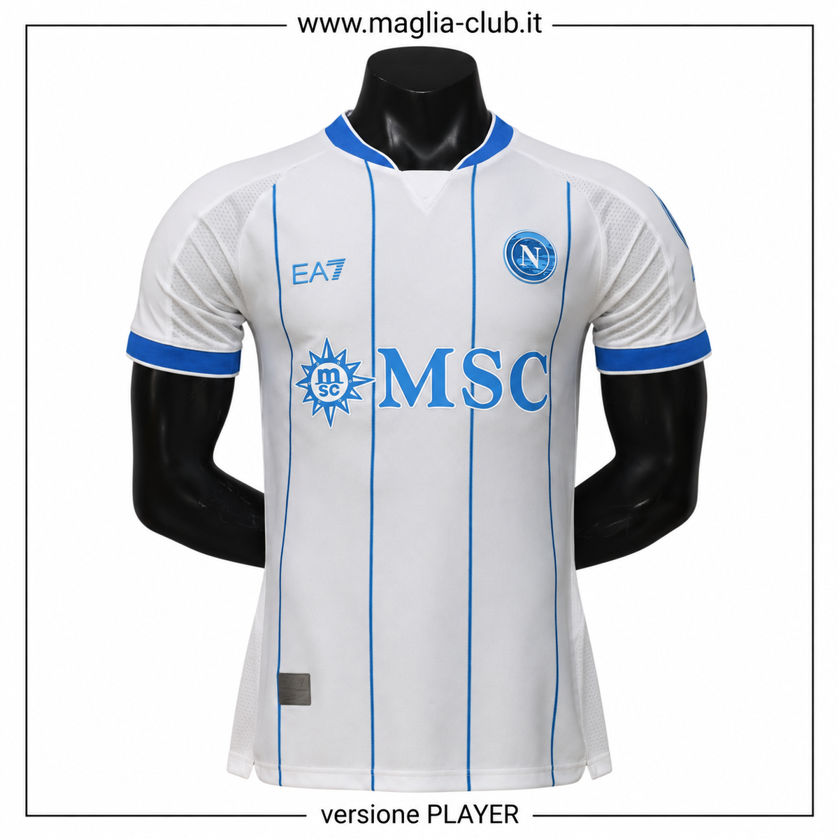 NAPOLI SECONDA MAGLIA AWAY TRASFERTA 26 / 27 CENTENARIO