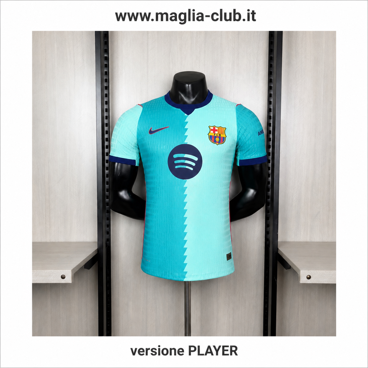 BARCELLONA TERZA MAGLIA THIRD TRASFERTA 26 / 27