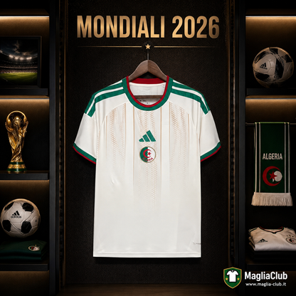 ALGERIA PRIMA MAGLIA HOME CASA MONDIALI 26