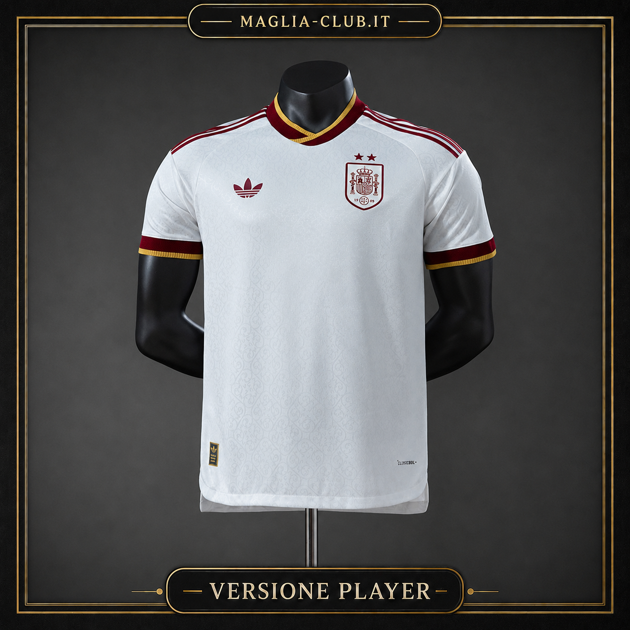 SPAGNA SECONDA MAGLIA HOME CASA CAMPIONI SECONDA STELLA MONDIALI 26